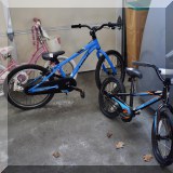 X02. Kid-sized bicycles. 